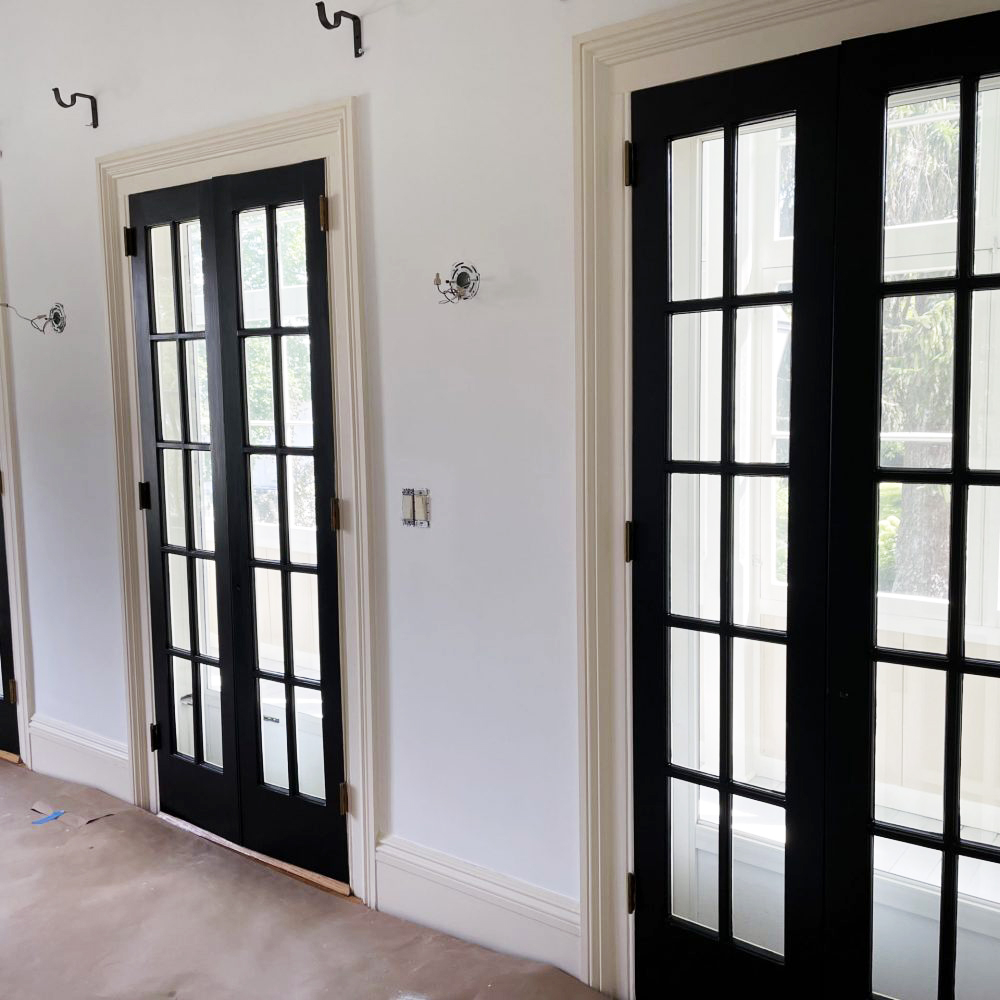 glass doors