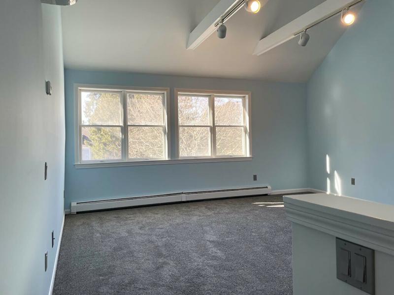 upstairs living space